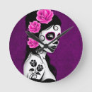 Search for day of the dead clocks Skull