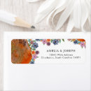 Search for rustic wedding rsvp return address labels Wildflower
