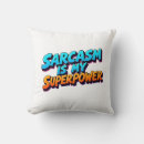 Search for comic cushions Typography