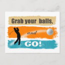 Search for funny ball postcards Sports