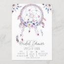 Search for dreamcatcher bridal shower invitations Boho