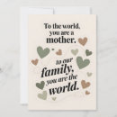 Search for mother invitations Minimal
