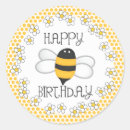 Search for bee happy birthday stickers Flowers