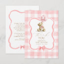 Search for lil bears cards Girl baby shower