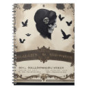 Search for halloween notebooks Skull