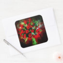 Search for red rose flowers stickers Bouquet