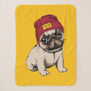 Search for funny pug blankets Cool