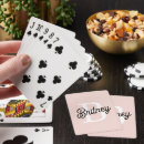Search for pastel playing cards Girly