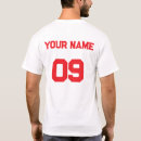 Search for numbered tshirts Jersey