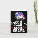 Search for arrest cards Obama
