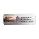 Search for covered return address labels Country