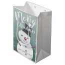 Search for snowman gift bags Winter