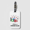 Search for poker luggage tags Gambling