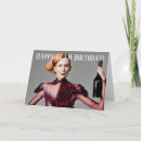 Search for wine birthday cards Modern