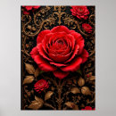 Search for romantic red rose posters Nature
