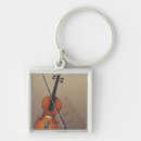 Search for string instrument key rings Violin