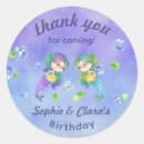 Search for twin girls birthday stickers Thank you