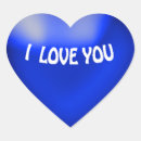 Search for heart shaped balloons stickers I love you