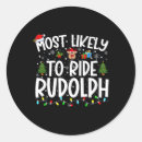 Search for rudolph stickers Xmas