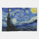 Search for van gogh paintings tea towels Starry night