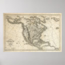 Search for old map of north america posters United states
