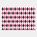 Search for red black and white wrapping paper Diamond