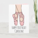 Search for ballet cards Little girl