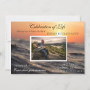 Search for sea celebration of life invitations Sunset