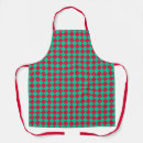 Search for green diamond aprons Red