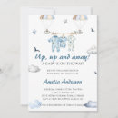 Search for up away baby shower invitations Sky