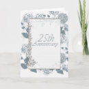 Search for 5th year anniversary invitations Silver