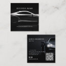 Search for vehicles business cards Professional