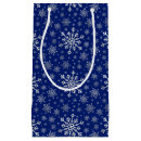 Search for blue and silver gift bags Snowflakes