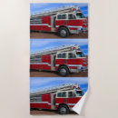 Search for truck beach towels Fireman