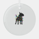Search for bull terrier christmas tree decorations Wolf