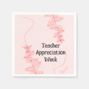 Search for teacher appreciation napkins School