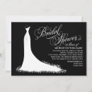Search for black and white shower invitations Vintage