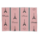 Search for paris pillowcases Eiffel tower