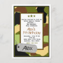 Search for army invitations Kids
