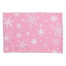 Search for snowflake pattern pillowcases Winter