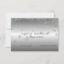 Search for silver snowflakes rsvp cards Elegant