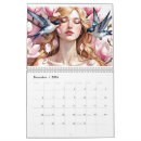 Search for botanical calendars Illustration