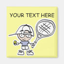 Search for tennis player magnets Cartoon