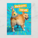 Search for corgi birthday invitations Dog