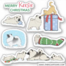 Search for white puppy stickers Cartoon