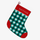 Search for buffalo check christmas stockings Rustic
