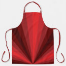 Search for ruby red aprons Crimson