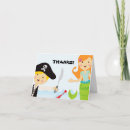 Search for pirate thank you cards Mermaid