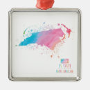 Search for united states map christmas tree decorations North carolina