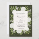 Search for english garden wedding invitations Green